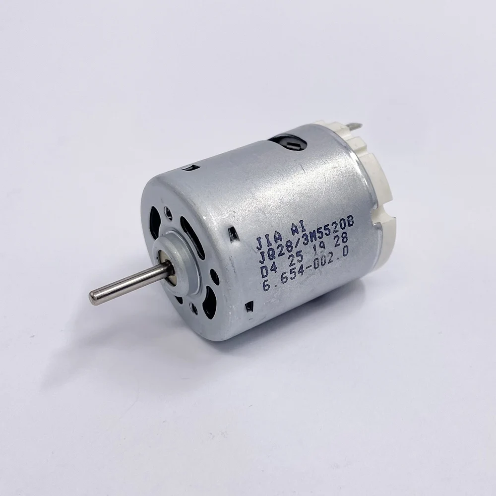 Фото Micro RS-360SA-5520 Мини 28 мм круглый двигатель постоянного тока 3 В 3,7 В высокоскоростной электродвигатель для радиоуправляемого автомобиля, лодки, модели электрической дрели, отвертки №2
