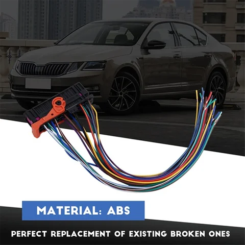 Штекер жгута проводов для Skoda Fabia Superb VW Golf Passat, 2 шт