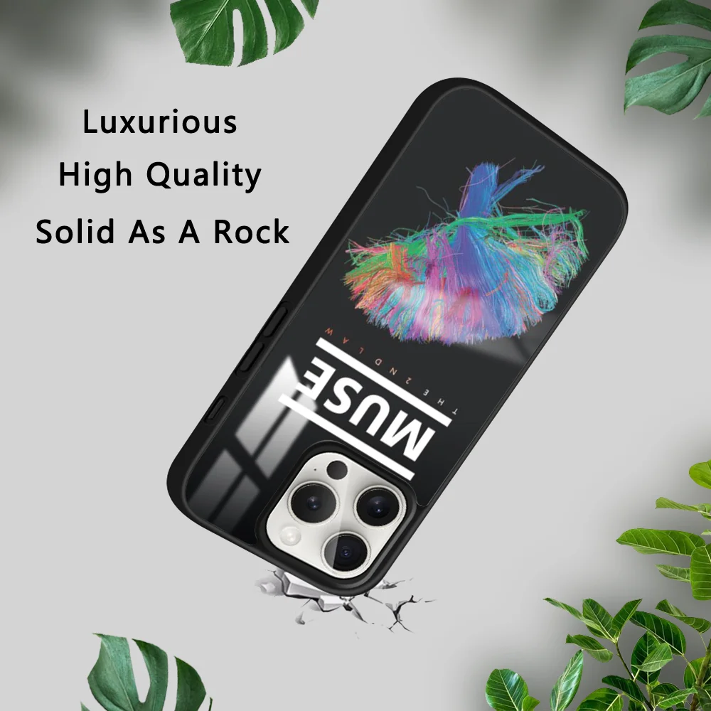 Чехол для телефона Great Band M-MUSE iPhone 16 15 14 13 12 11 Pro Xs Max Mini Plus Celulares Hard Funda