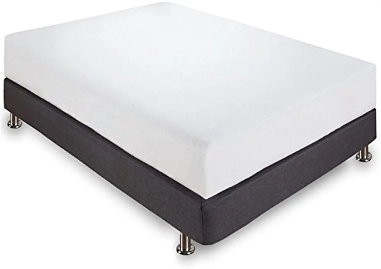 

Memory Foam 8-Inch Mattress CertiPUR-US Certified, Adjustable Base Friendly | Bed-in-a-Box Twin ,White