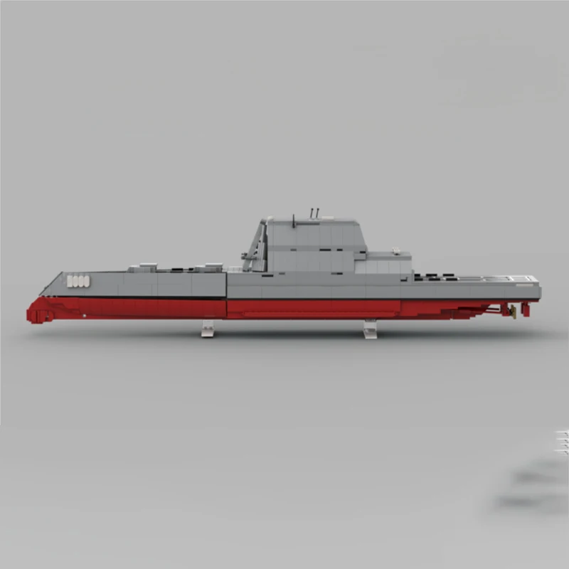 1014 деталей MOC USS Zumwalt Creator, модель из строительных блоков, архитектурный конструктор, рождественский подарок, игрушка, креативный конструктор, образовательный подарок на день рождения. (art.: 3920dcdca5040) - 3920dcdca5040