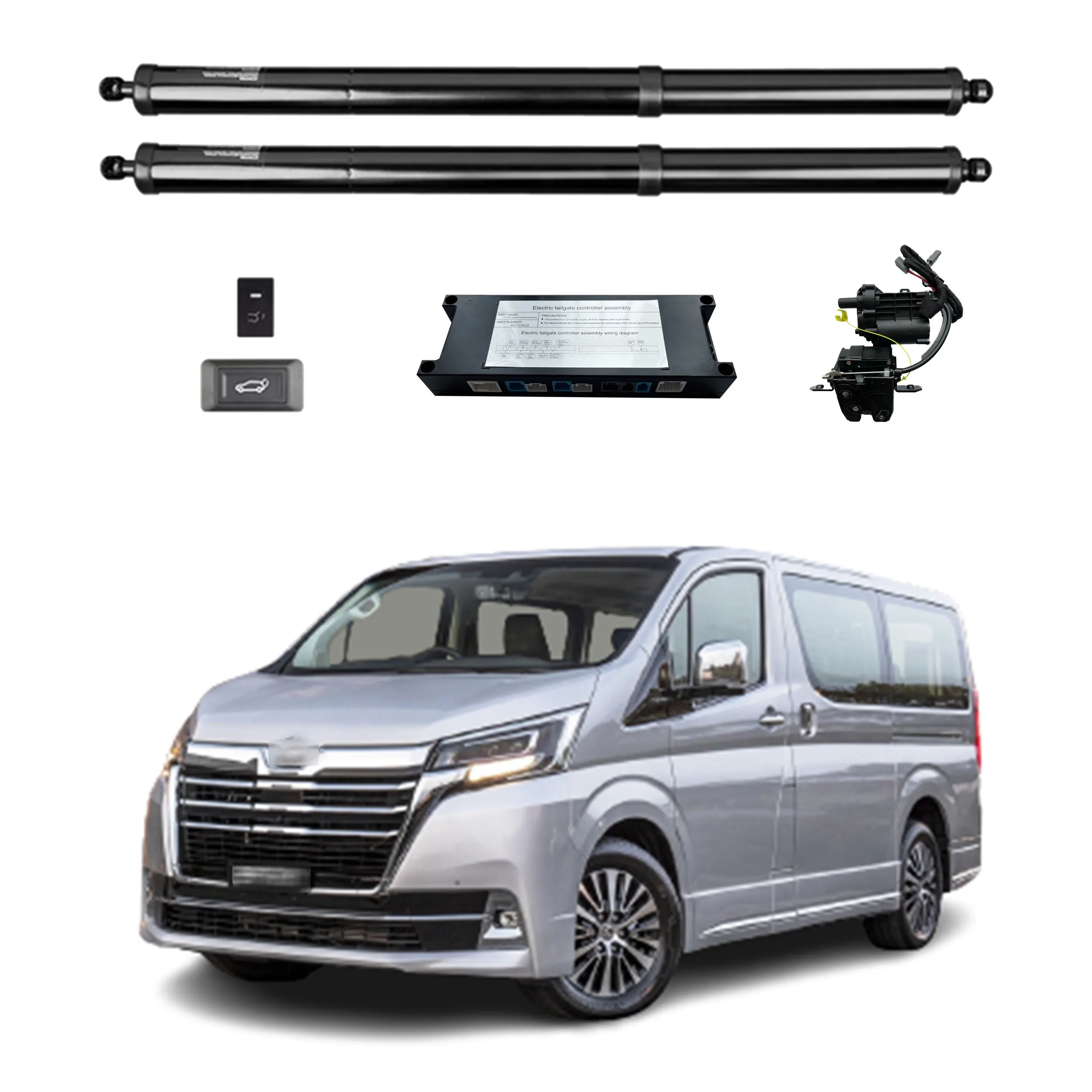 

For Toyota Majesty 2019+/GRANVIA 2019+ Electric Tailgate Power Liftgate Auto Trunk Rear Door Opener With Remote Control Function