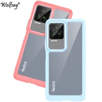 soft transparent case for xiaomi redmi k50 pro case bumper silicone color back cover for redmi k50 pro case for redmi k50 pro