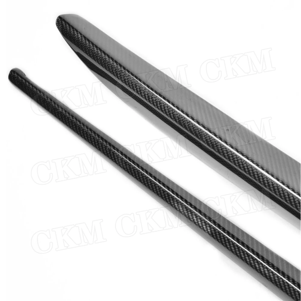 Для XE углеродное волокно/ABS боковые юбки комплект фартуков кузова для Jaguar Sedan 4-Door