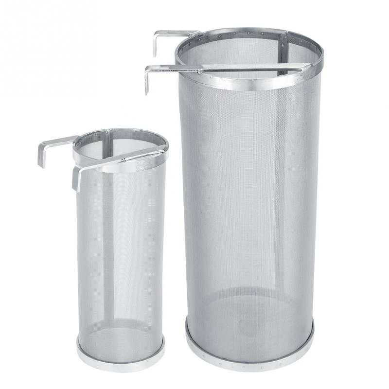 

Stainless Steel Beer Filter Cylinder Hops Beverage Filter Cylinder Home Brewing Hanging Beer Barrel