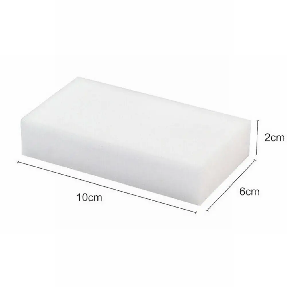 

Bathroom Office Melamine Sponge 100PCS 10x6x2cm Cleaning Sponge Compressed