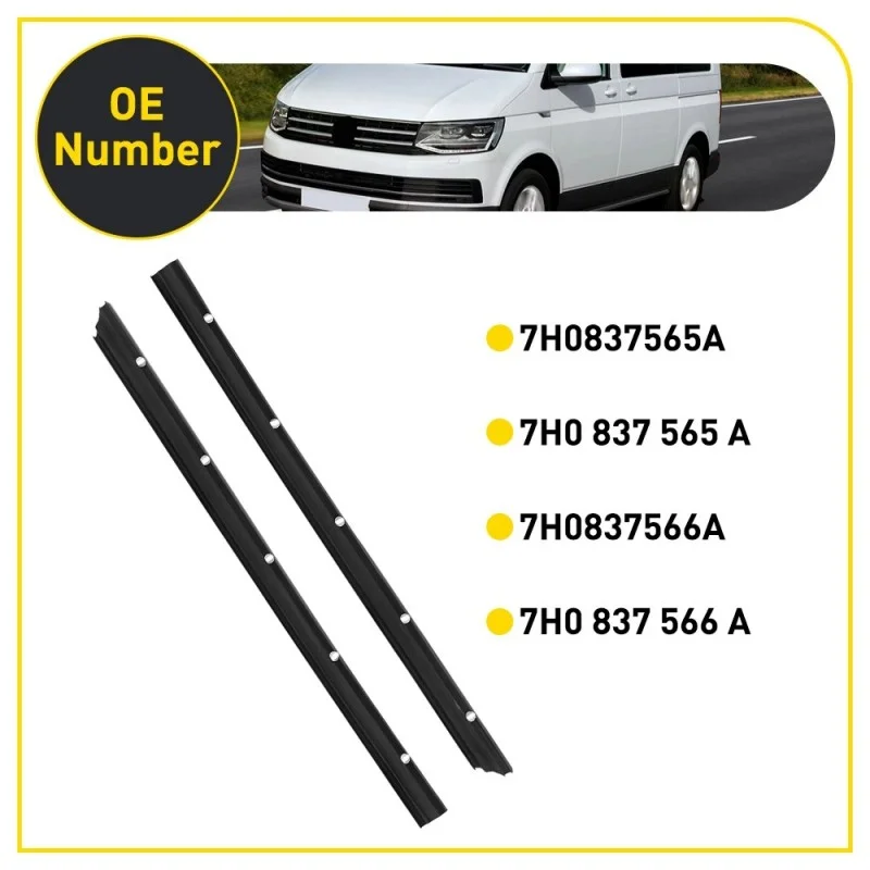Фото Уплотнительная лента для передних колесных арок RV для VW Transporter T5 / T6 2003+ (левая и правая), комплект уплотнителей для защиты от непогоды. №5
