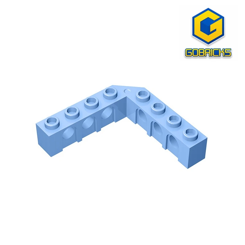 

MOC детали технические характеристики, кирпич 5x5, прямой угол (1x4-1x4), совместимы с lego 32555 28973, детские игрушки