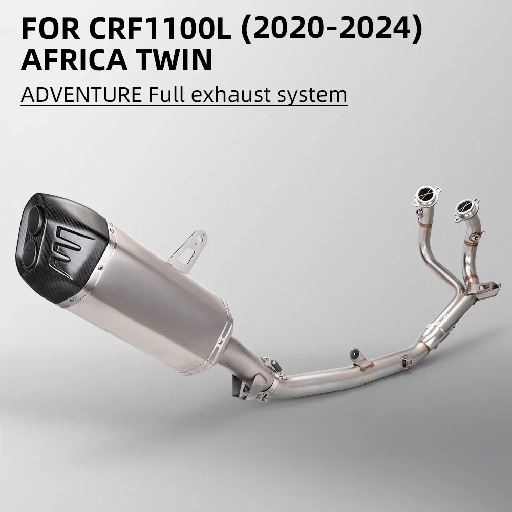 Полная выхлопная система CRF 1100 для HONDA CRF1100 CRF1100L AFRICA TWIN EXHAUSTS 2020 2021 2022 года