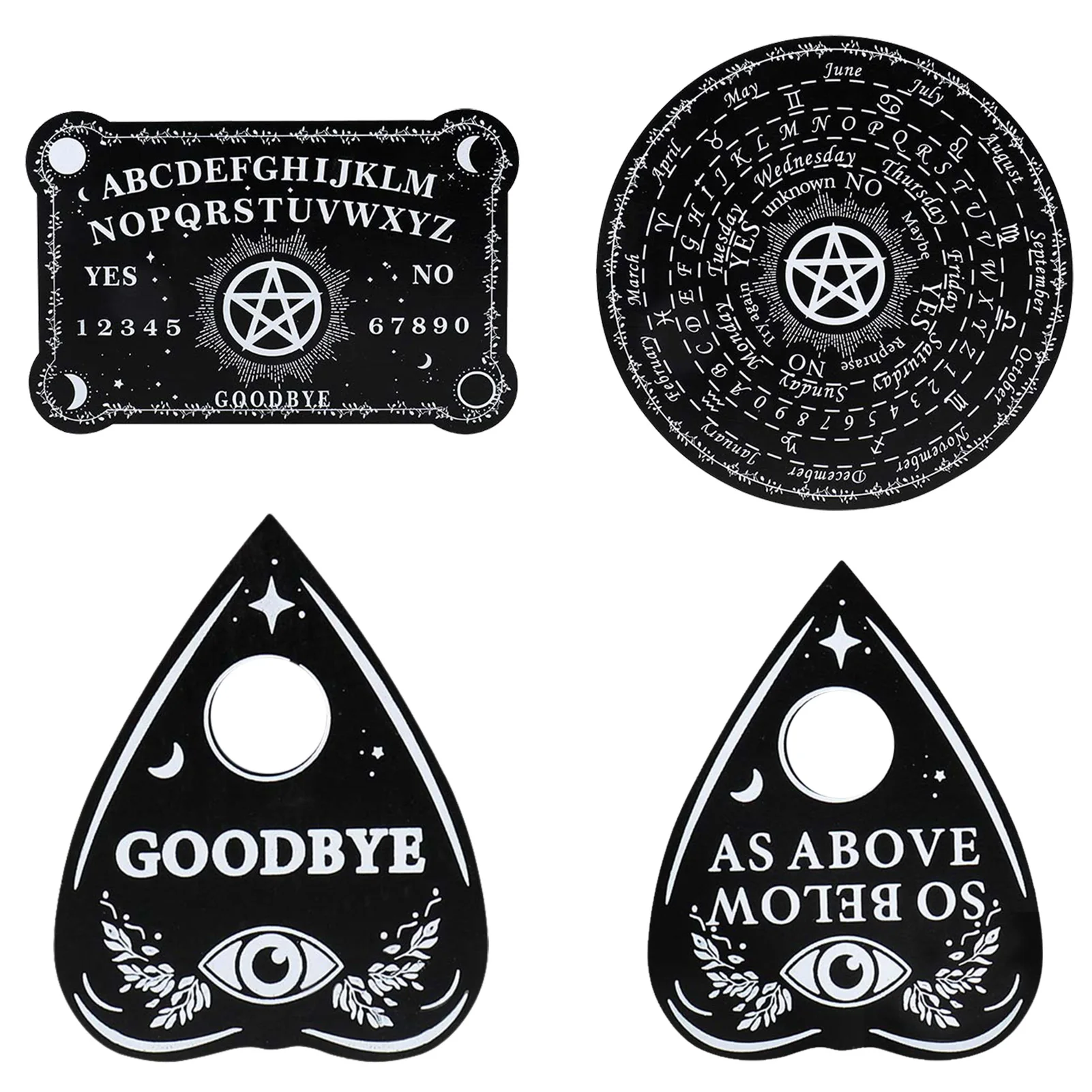 

Star Pendulum Board Dowsing Divination Board Set Metaphysical Message Board Wood Board Talking Board With Planchette For Wiccan