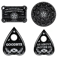 star pendulum board dowsing divination board set metaphysical message board wood board talking board with planchette for wiccan