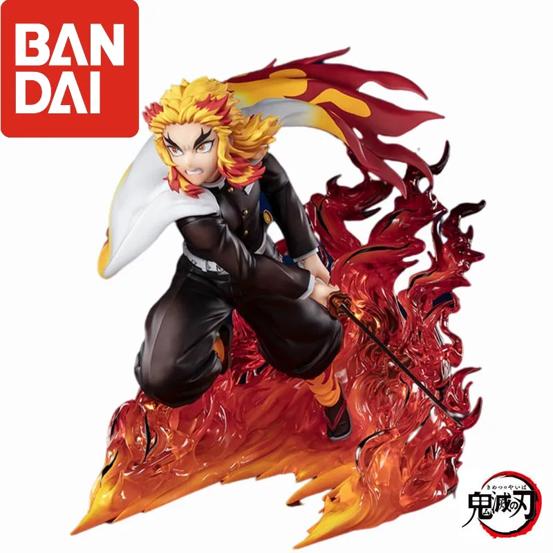 

Женская оригинальная Bandai рассекающая демонов 15 см фигурка Zero Fz Rengoku Kyoujurou Аниме фигурки экшн коллекционные модели игрушки