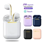 TWS-стереонаушники J18 с поддержкой Bluetooth 5,1 и зарядным футляром