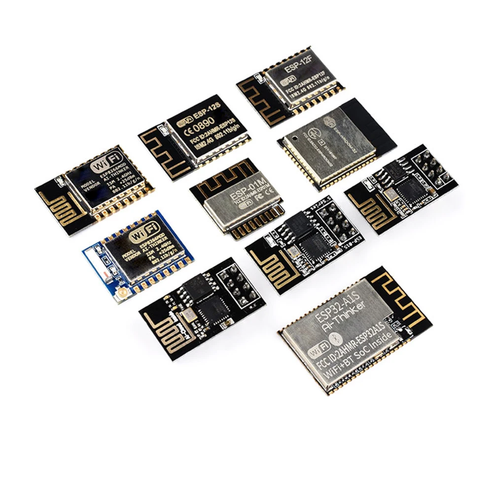 

2022New ESP8266 Serial Wireless Module Port WIFI Internet Module 01S/M 07 12E/F/S 32-A1S Board Based ESP8266 ESP-12E