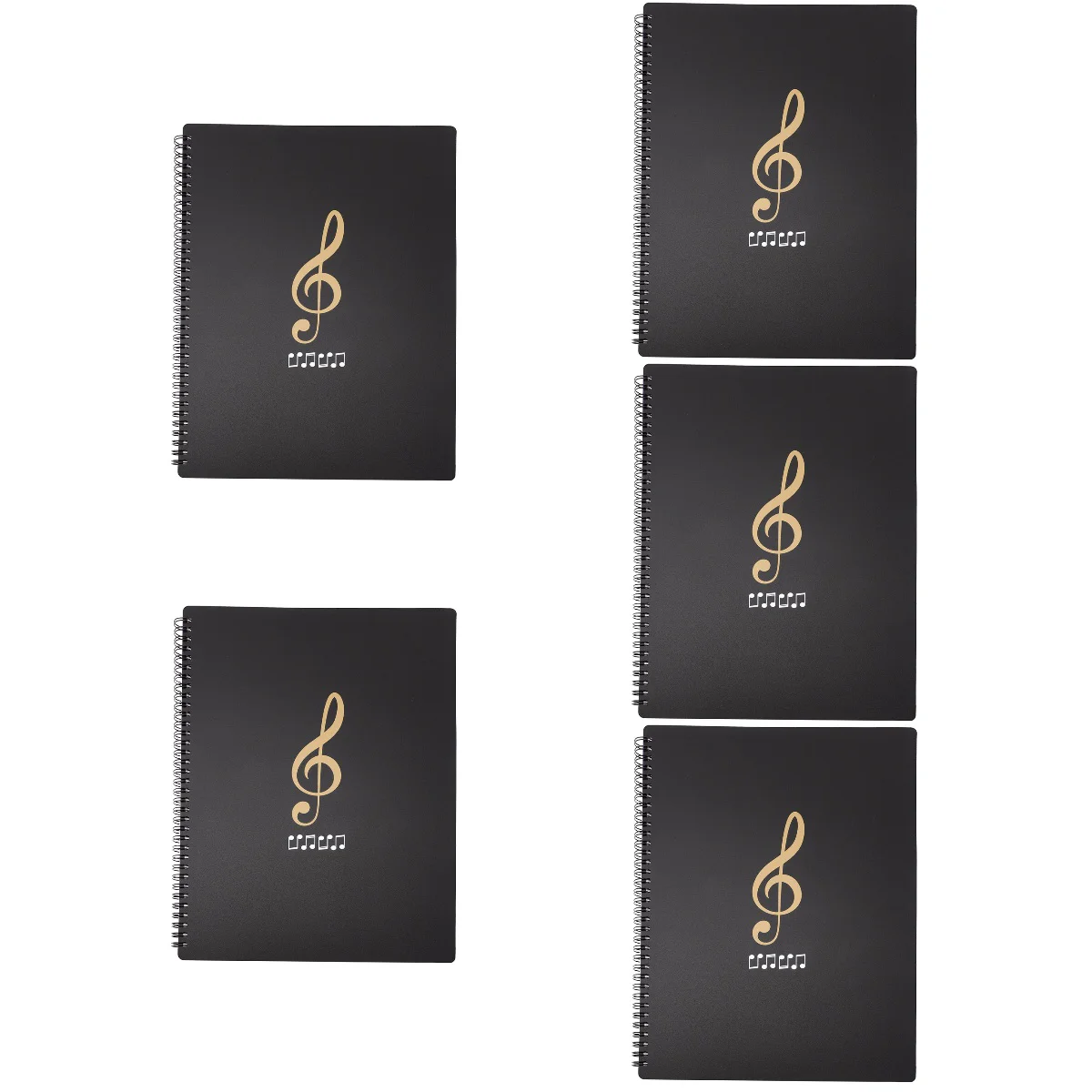 

5pcs Multi-layer File Folder A4 File Folder for Performance Test Paper Folder