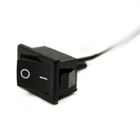 10pcs 250v6a rocker switch 2 wires on off boat button car auto snap led light wholesale
