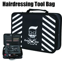 barber hairdressing bag scissor combhair tools salon large capacity storage pouch haircut box case portable suitcase organizer