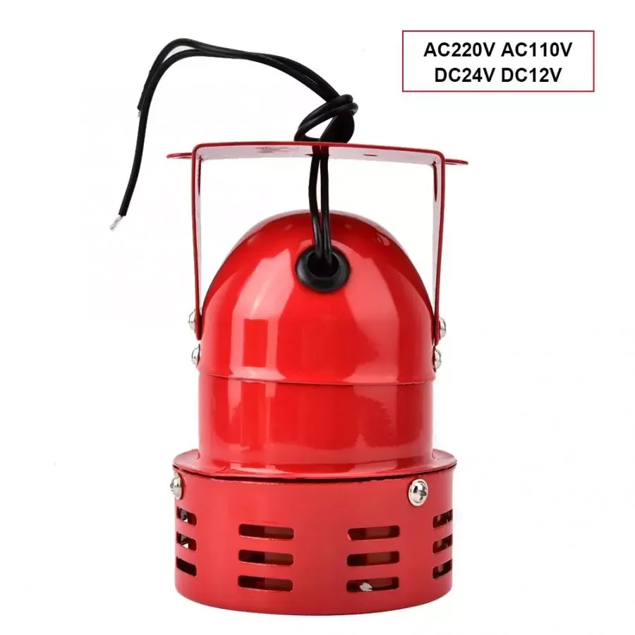 New in 120 DB Motor Driven Alarm  Motor Alarm  Factory Vehicle Mini Fire Prevention Horn Siren New security protection	smart hom
