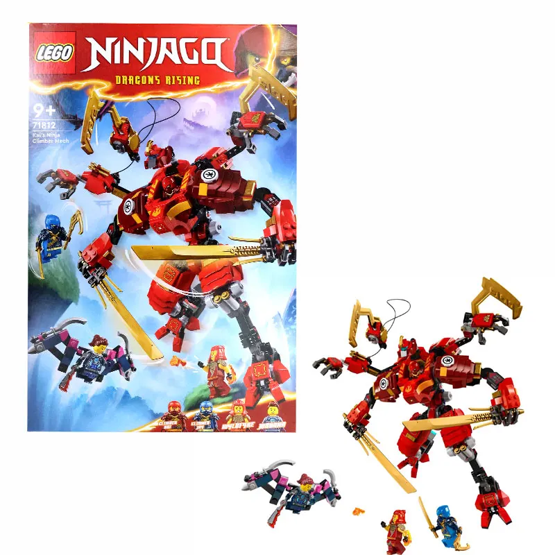 LEGO 71812 Ninjago Kais ниндзя альпинистский механический набор
