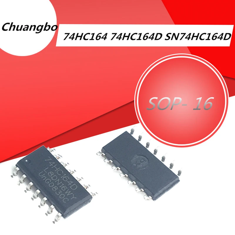 10 шт. 74HC164 74HC164D SN74HC164D SOP-16 SMD новая и оригинальная интегральная схема