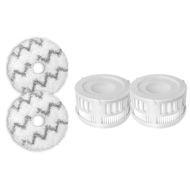 

Фильтр НЕРА для пылесоса Xiaomi Mijia K10 Pro, тряпочка для швабры, сменная Ткань для очистки, аксессуары