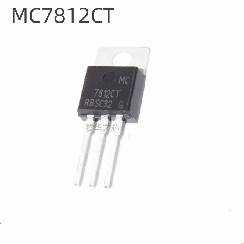 

10 шт., новый Триод MC7812CT in-line TO220 MC7812CTG