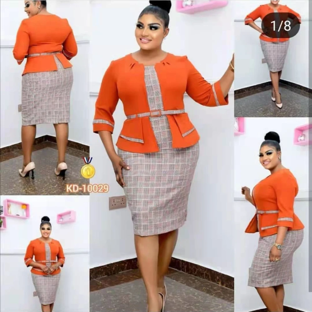 Рисунок 4 - Женское платье-пальто средней длины