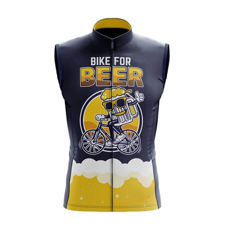Летняя быстросохнущая велосипедная жилетка 2022 Велоспорт без рукавов Джерси