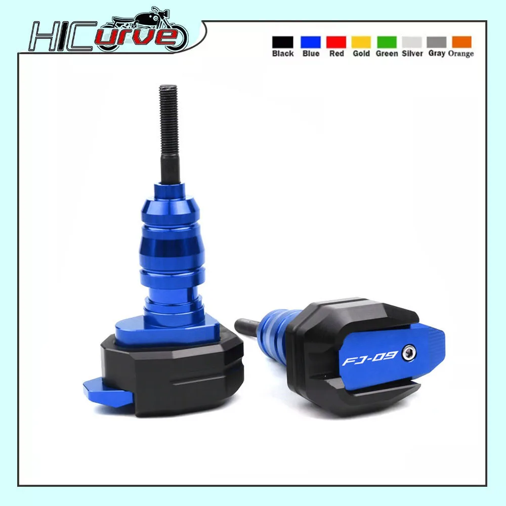 

Аксессуары для мотоциклов YAMAHA MT 09 Tracer FJ09, защита от ударов, CNC, алюминиевая крышка двигателя, слайдеры рамы