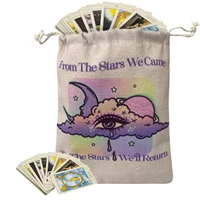 velvet tarot card storage bag oracle card witch divination accessories drawstring package tarot cards supplies