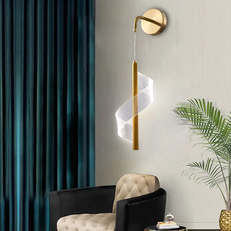 

Led Wall Lamp Children's Room Bedroom Bedside Lamp Night Light Modern Nordic Round Living Room Corridor Staircase Hotel Lighting