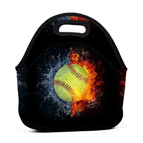 Неопреновая сумка для обеда таксы многоразовая изолированная на молнии коробка