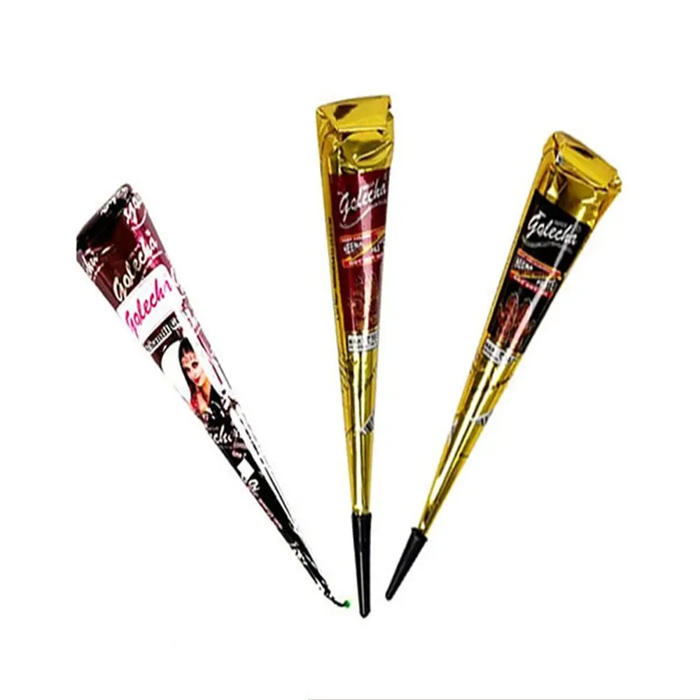 

Натуральная травяная краска для тела Cone Heena Mehndi, набор для Временной Татуировки, крем для татуировки, краска для тела, паста для татуировки