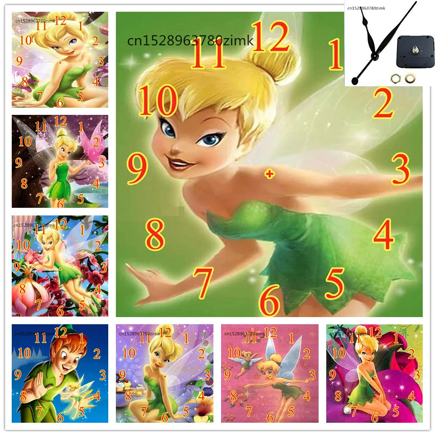 

Disney diamond painting Cross stitch kits clock Mickey Diamond mosaic Diamond embroidery home decortion kids diamond art clock30