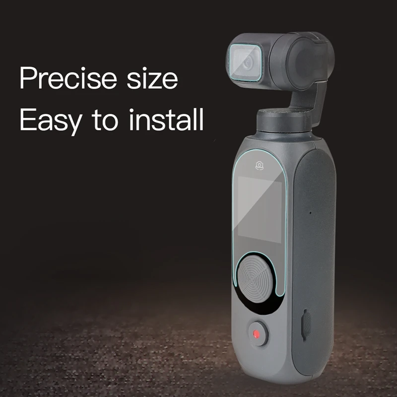 3 комплекта закаленного стекла пленка для объектива защитная крышка камеры FIMI PALM