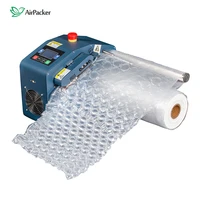 portable air mini bubble film packing machine air cushion material maker bubble roll wrap bag inflator