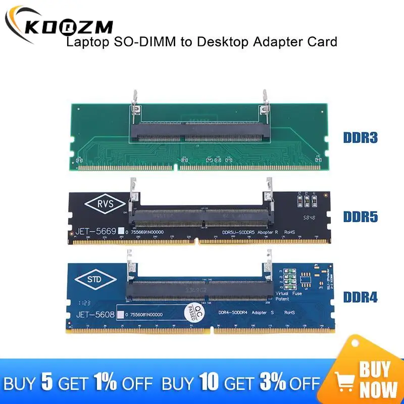 

1 шт., адаптер для ноутбука DDR3 DDR4 DDR5