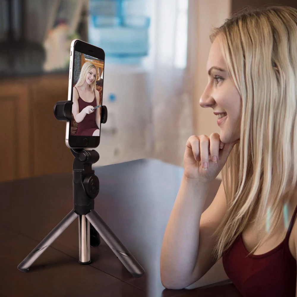 Удлиненная селфи-палка Универсальный штатив Bluetooth пульт дистанционного