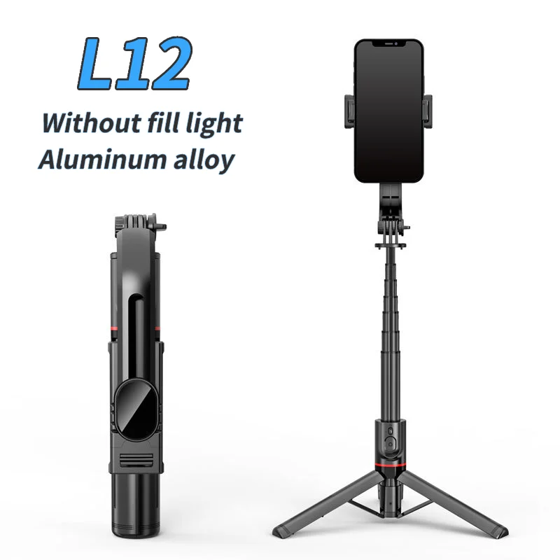 

Portable Aluminum Alloy Bracket Balance Steady Shooting Live Mobile Phone Holder With Fill Light For Huawei Iphone Xiaomi Tripod
