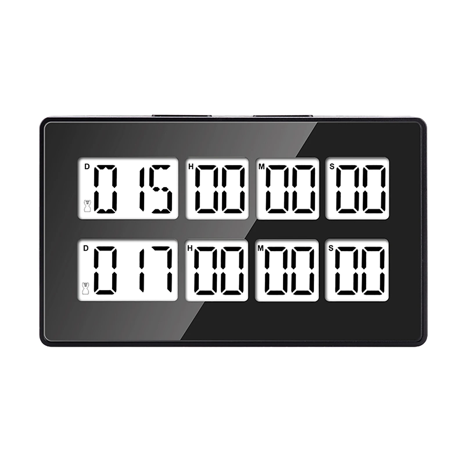 

Electronic Digital Timer For Kitchen Cooking Incubation Countdown Timer Study Stopwatch LED Alarm Clock Seven Colors Backlight