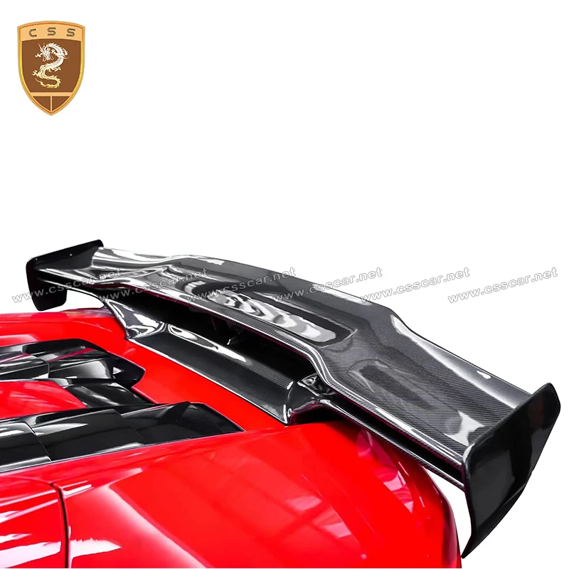 Автомобильный задний спойлер багажника для Lamborghini Huracan EVO Tuning V-образный из