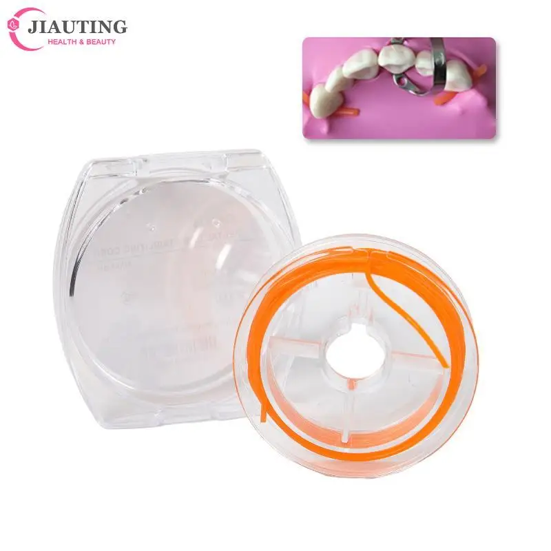 

1Roll Dental Rubber Stabilizing Cord Medium Wedges Clamps Sheets Elastic 2.1m /Dia 1.8mm Dentistry Instrument dentaire