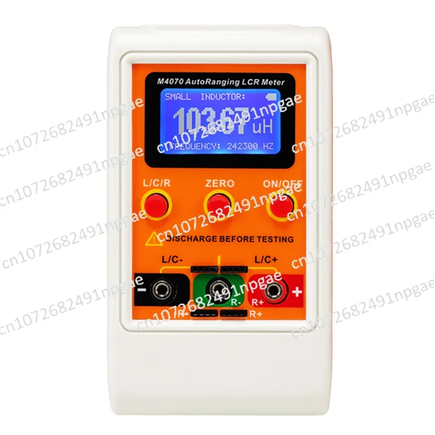 AutoRanging LCR мостовой измеритель ЖК-дисплей перезаряжаемый цифровой индуктивности