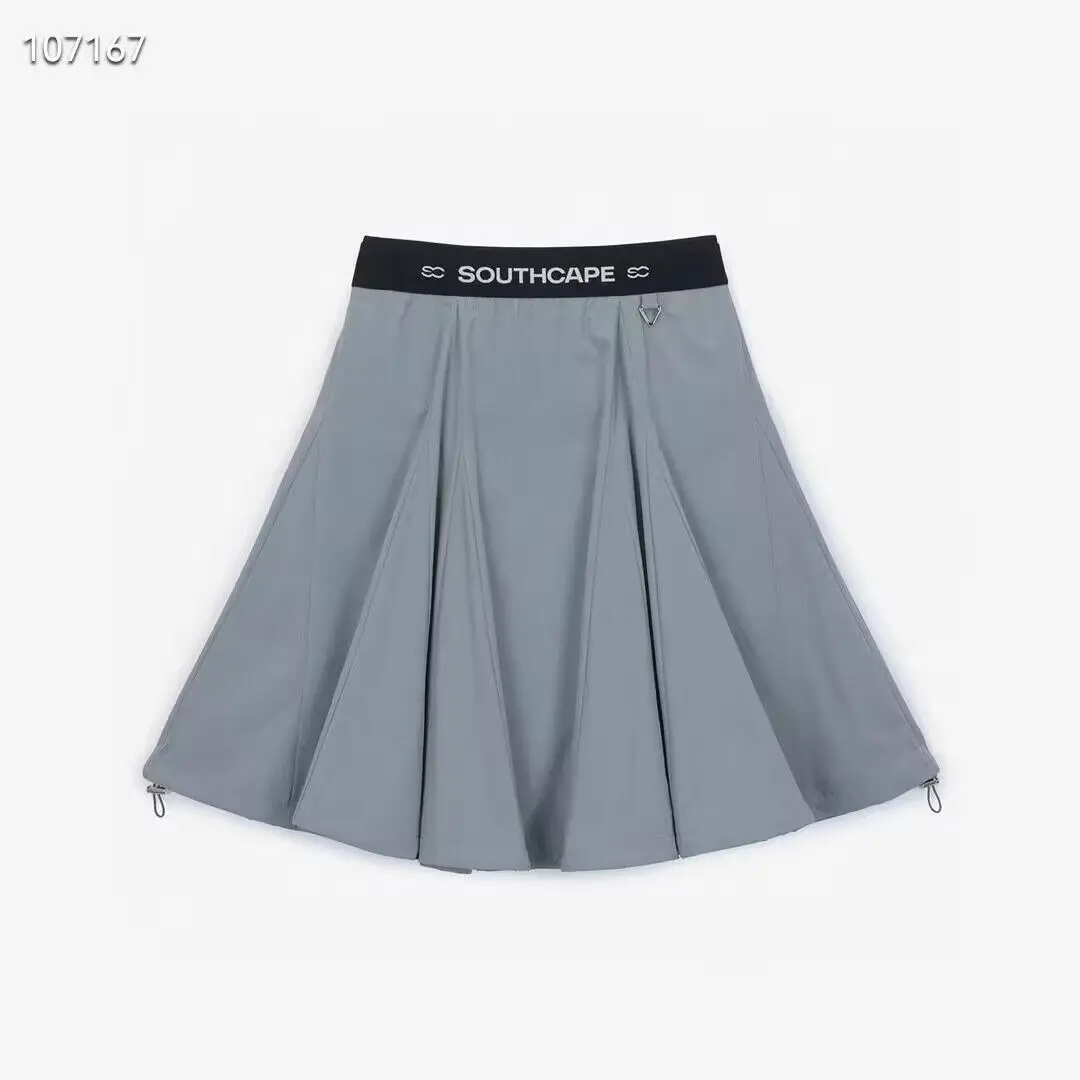 Golf's new college female style flower bud umbrella skirt custom sports functional fabric hem drawstring design