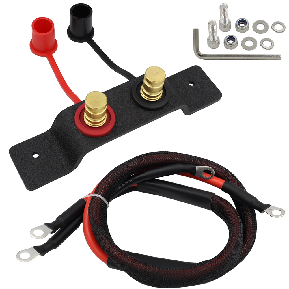 

Battery Jump Post for Can Am Maverick X3 Battery Jumper Terminals Kit with Cable for Auto Truck Accessories Parts