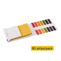 80 strips ph test strips ph meter ph controller 1 14ph litmus paper water cosmetics soil acidity test strips with control card