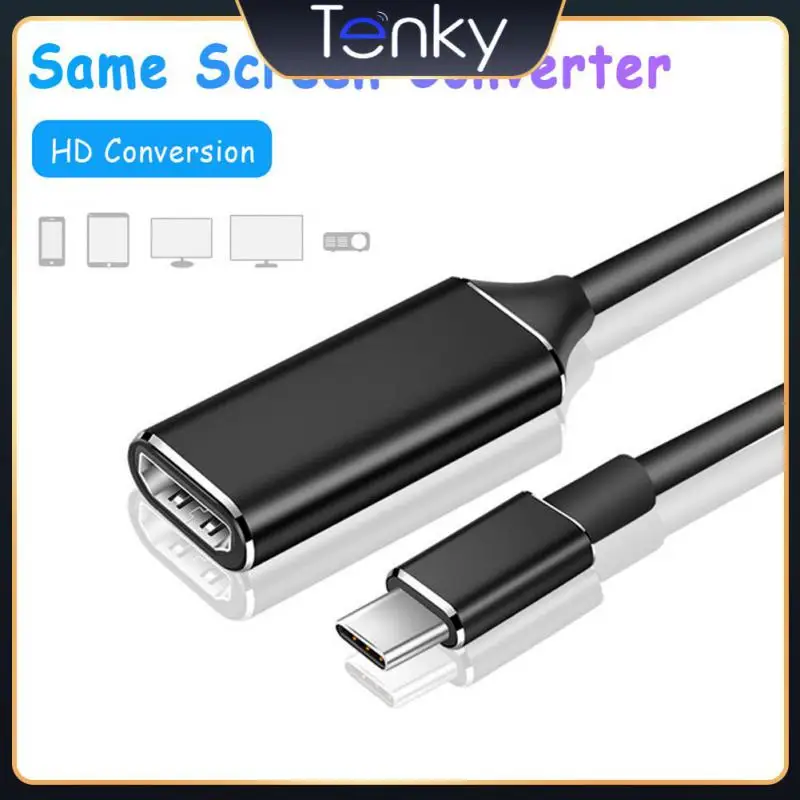 

Преобразователь из алюминиевого сплава с Type-c на Hd-видеокабель разветвитель Тип C на HDMI-совместимый адаптер для ТВ-дисплея с Usb C на Hd-mi