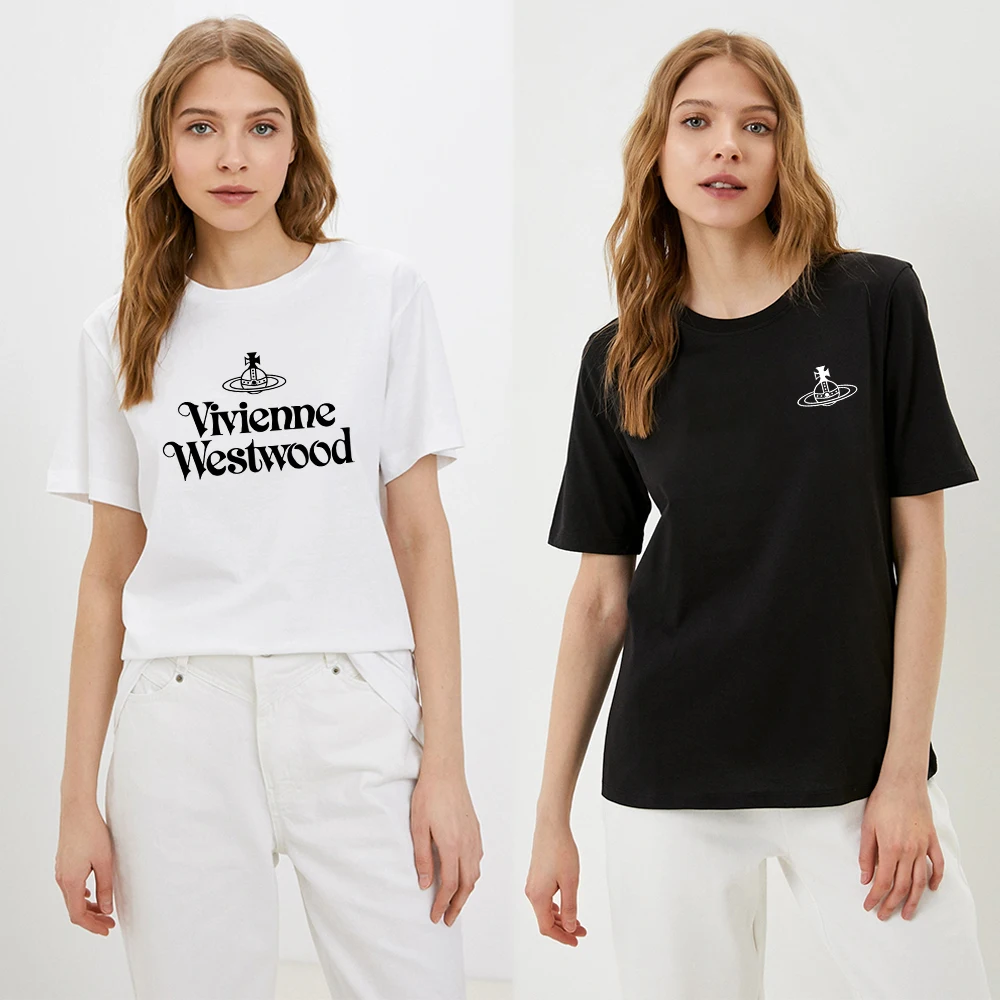 

Футболка Хлопковая женская, с коротким рукавом, летняя, с принтом