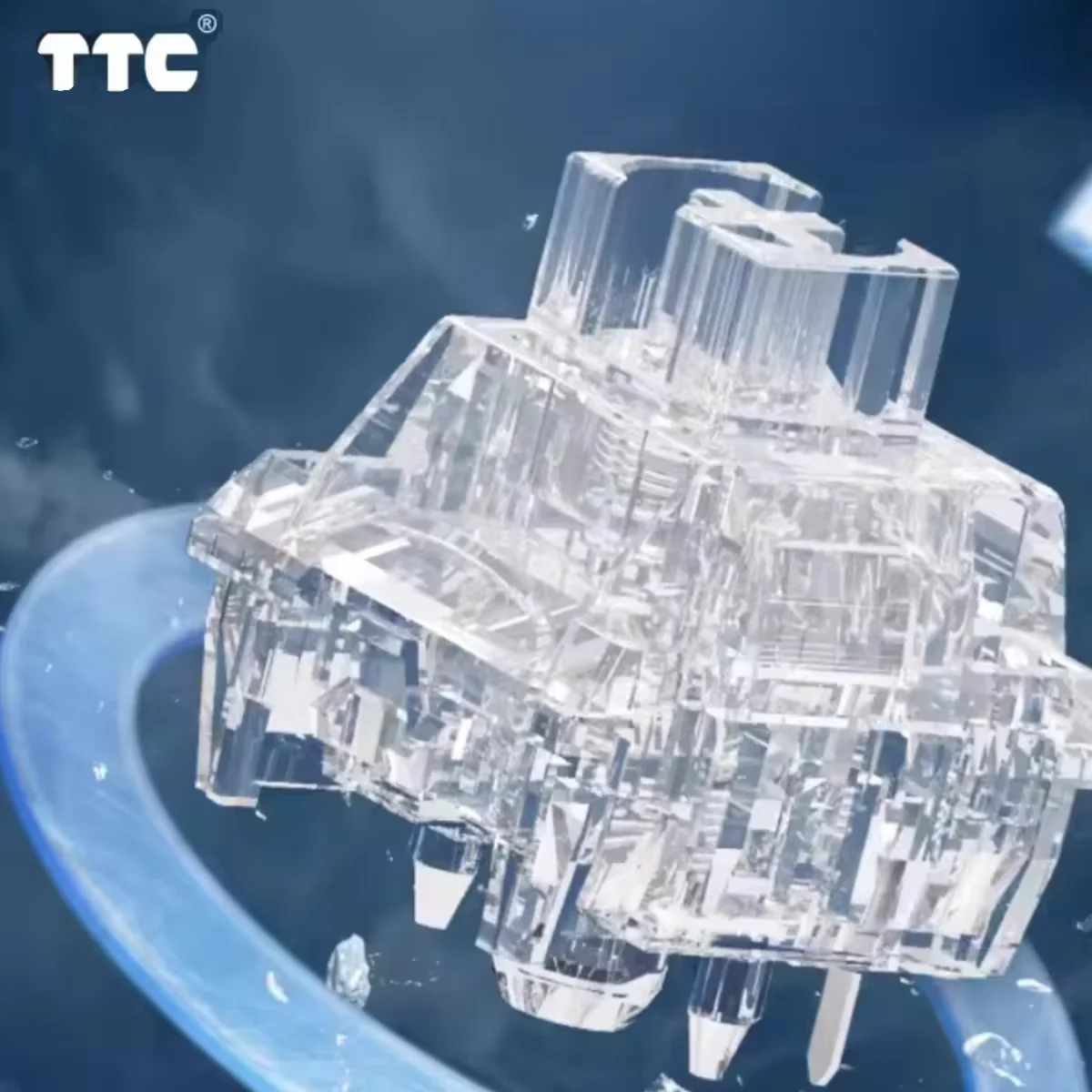 TTC Frozen Switch V2 беспроводная механическая клавиатура 89 клавиш RGB ...