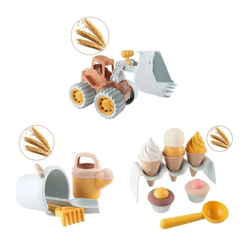 

Beach Sand Play Bulldozer/Bucket/Icecream Mold Toys for Kiddie Gardening Tool Outdoor Sand Pool Play Tools Kids Favor